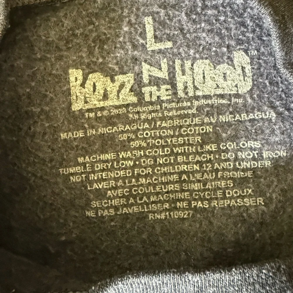 Graphic Men's Sweater - Black - Picture 3 of 3